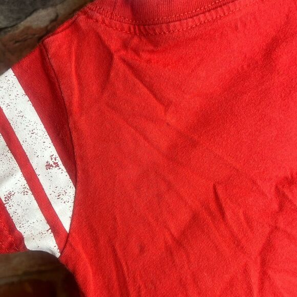 5 for $25🔥3 Months Carter's Daddy's Future Playmaker Red Shorts Romper - Picture 3 of 5